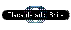 Placa de adq. 8bits