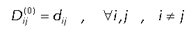 D_ij=d_ij